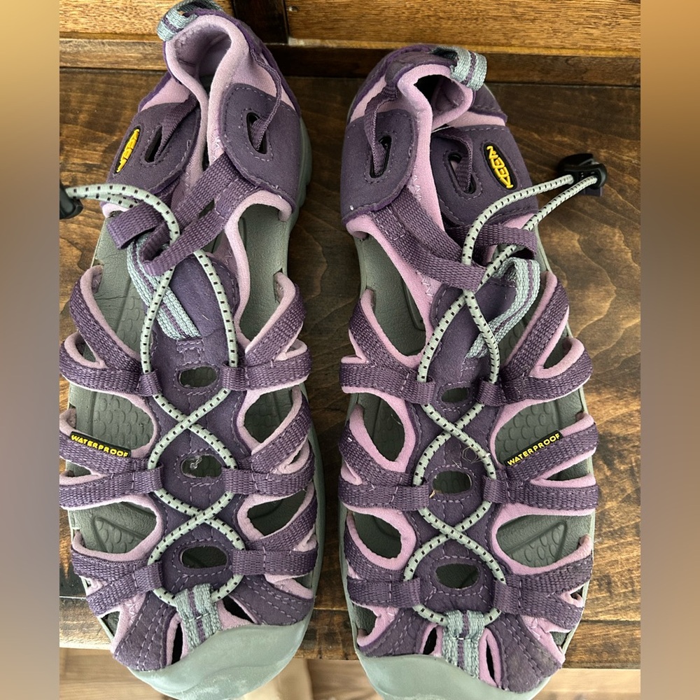 Keen Women's Purple and Grey Sandals